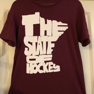 The state of hockey tee